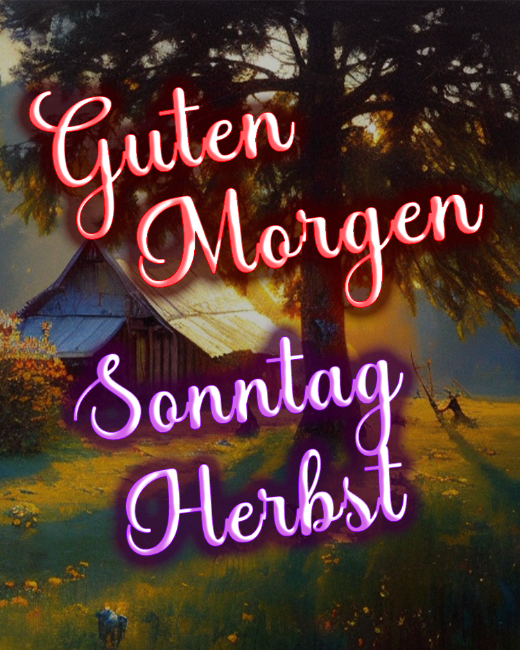 Guten Morgen Sonntag Herbst Bilder Kostenlos ᐅ1000+ Guten Morgen Sonntag Herbst - Guten Morgen Bilder
