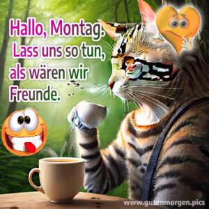Hallo Montag Bilder Lustig