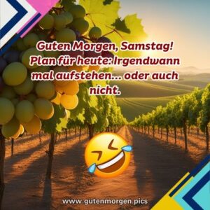 Erfrischendes Lachen zum Wochenende: Die besten guten Morgen Samstag ...