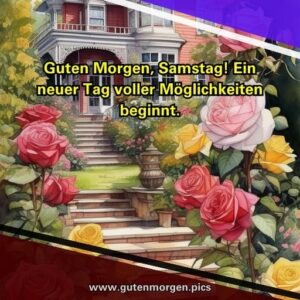 Der Samstagmorgen Ein Fest Fur Die Seele Guten Morgen Gruse Samstag
