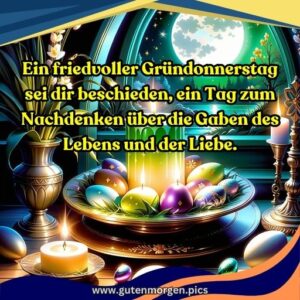 Guten Morgen Bilder Grundonnerstag